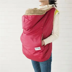 エアリコ防寒ケープボルドー