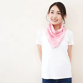 エアリコmamascarfs水彩(ピンク)