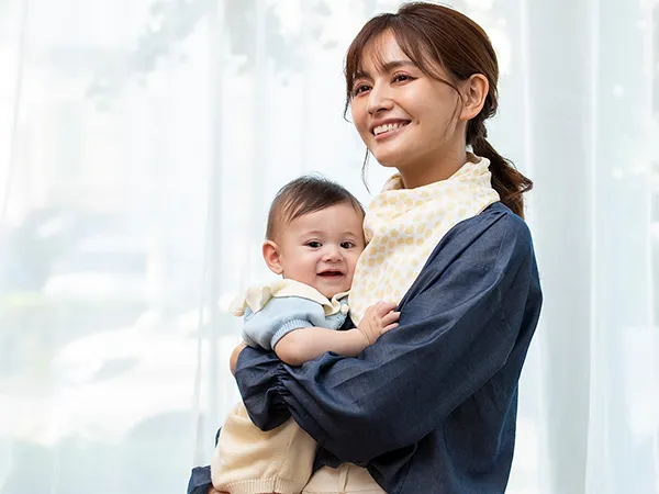 抱っこ紐を清潔に保ちます