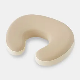 授乳クッション.APURE【本体&カバー】ベージュ × アイボリー